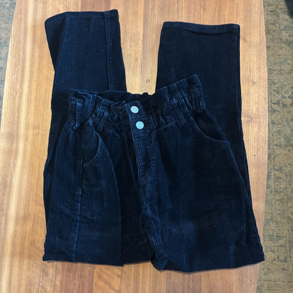 Black Corduroy Pants